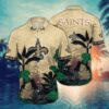 New Orleans Saints Tropical Plants NFL Football Team Hawaiian Shirt