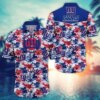 New York Giants Blossom Spirit Hawaiian Shirt