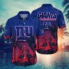 New York Giants Flamingo NFL Football Team Hawaiian Shirt