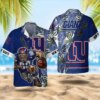 New York Giants Jungle Rush Hawaiian Shirt