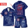 New York Giants Personalized Game Day Hawaiian Shirt