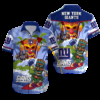 New York Giants Tiki Wave Personalized Hawaiian Shirt