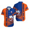 New York Islanders Bold Stripes Hawaiian Shirt