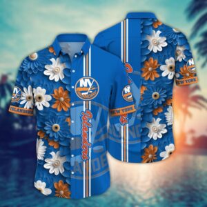 New York Islanders Island Paradise Hawaiian Shirt