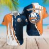 New York Islanders Laced Victory Hawaiian Shirt