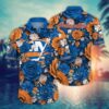 New York Islanders Vibrant Floral Hawaiian Shirt