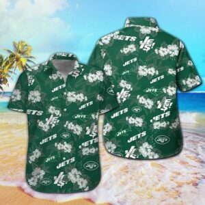 New York Jets Dog Days NFL Football Team Hawaiian Shirt