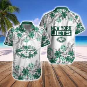 New York Jets Peaceful Summer NFL Football Team Hawaiian Shirt