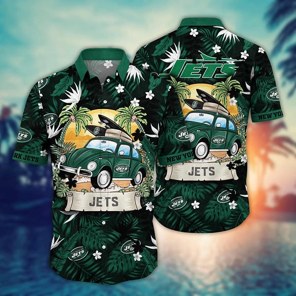 New York Jets Road Trip NFL Football Team Hawaiian Shirt New York Jets Road Trip NFL Football Team Hawaiian Shirt