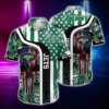 New York Jets Stars and Skulls Hawaiian Shirt