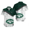 New York Jets Tribal Legacy Hawaiian Shirt