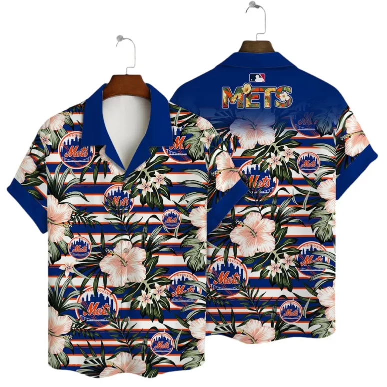 New York Mets Tropical Dream Hawaiian Shirt New York Mets Tropical Dream Hawaiian Shirt