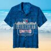 New York Rangers Blue Faith Hawaiian Shirt