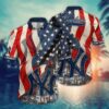 New York Yankees US Heritage Flag Hawaiian Shirt
