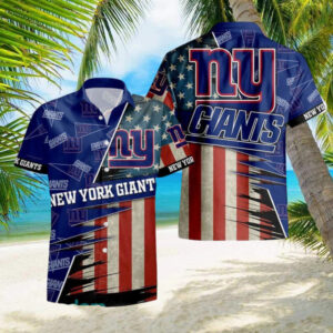 News Yorks Giants American 3D Hawaiian Shirt