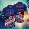 News Yorks Giants NFL Hawaii Aloha Hawaiian Shirt