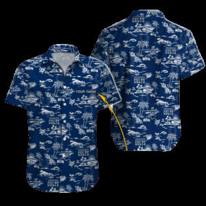 Personalized Indianapolis Colts Coastal Sunset Aloha Shirt