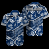 Personalized Indianapolis Colts Island Endzone Hawaiian Shirt