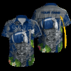 Personalized Indianapolis Colts Palm Paradise Aloha Shirt