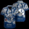 Personalized Indianapolis Colts Sunset Blitz Hawaiian Shirt