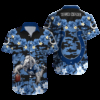 Personalized Indianapolis Colts Tropical Endzone Hawaiian Shirt