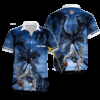 Personalized Indianapolis Colts Tropical Victory Wave Hawaiian Shirt