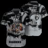 Personalized Las Vegas Raiders Football Jungle Vibes Aloha Shirt