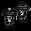 Personalized Las Vegas Raiders Midnight Floral Hawaiian Shirt