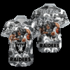 Personalized Las Vegas Raiders Storm Tackle Hawaiian Shirt