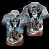 Personalized Las Vegas Raiders Tropical Island Blitz Hawaiian Shirt
