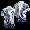 Personalized Los Angeles Rams Dragon Scale Hawaiian Shirt