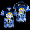 Personalized Los Angeles Rams Flamingo Dusk Hawaiian Shirt