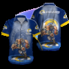 Personalized Los Angeles Rams Galactic Rush Hawaiian Shirt
