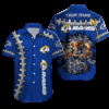 Personalized Los Angeles Rams Gridiron Pride Hawaiian Shirt