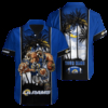 Personalized Los Angeles Rams Sunset Palm Hawaiian Shirt