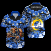 Personalized Los Angeles Rams Tropical Warrior Hawaiian Shirt