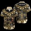 Personalized New Orleans Saints Camo Bloom Hawaiian Shirt