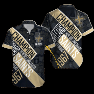 Personalized New Orleans Saints Champion Legacy Hawaiian Shirt