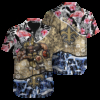 Personalized New Orleans Saints Flamingo Wave Hawaiian Shirt