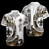 Personalized New Orleans Saints Inferno Crest Hawaiian Shirt