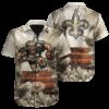 Personalized New Orleans Saints Rustic Field Hawaiian Shirt