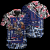 Personalized New York Giants Fierce Player Hawaiian Shirt