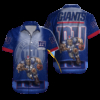 Personalized New York Giants Galactic Rush Hawaiian Shirt