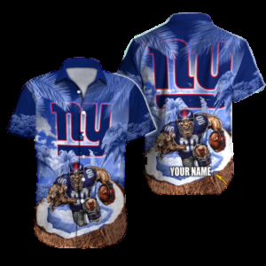 Personalized New York Giants Ice Breaker Hawaiian Shirt