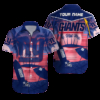 Personalized New York Giants Sunset Paradise Hawaiian Shirt