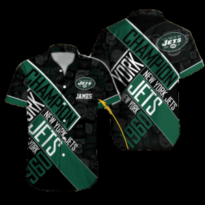 Personalized New York Jets Champion Legacy Hawaiian Shirt