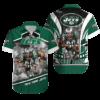 Personalized New York Jets Fierce Football Hawaiian Shirt