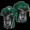Personalized New York Jets Flame Gridiron Hawaiian Shirt