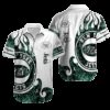 Personalized New York Jets Flame Swirl Hawaiian Shirt