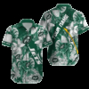 Personalized New York Jets Floral Paradise Hawaiian Shirt